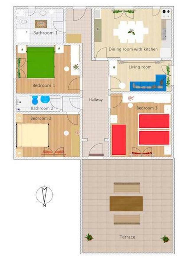 מאלי דרבניק Apartments Villa Ana מראה חיצוני תמונה